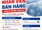 Tuyển Nhân Viên Bán Hàng