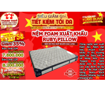 Nệm Foam Xuất Khẩu RUBY