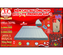Nệm cao su tổng hợp eco premium gấp 3