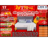 Nệm Cao Su Thiên Nhiên Liên Á