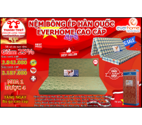 Nệm Bông Ép Hàn Quốc Everhome