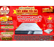 Nệm Foam Cao Cấp Vinaflex Luxury