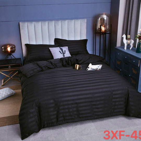 Bộ Ga Phi Lụa Sọc Nhập Khẩu