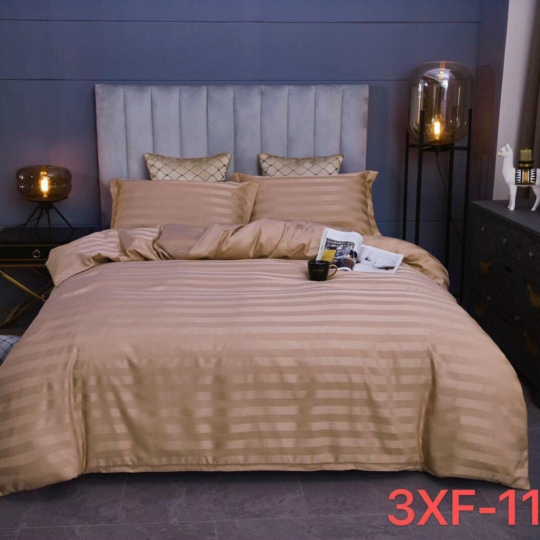 Bộ Ga Phi Lụa Sọc Nhập Khẩu