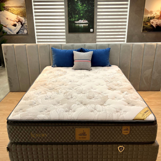 NỆM LÒ XO TÚI TONYBED LUXURY PILLOW TOP
