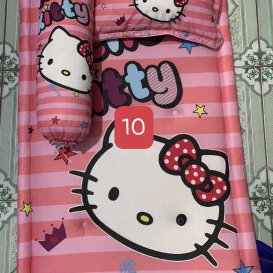 Bộ nệm trẻ em thun hàn quốc