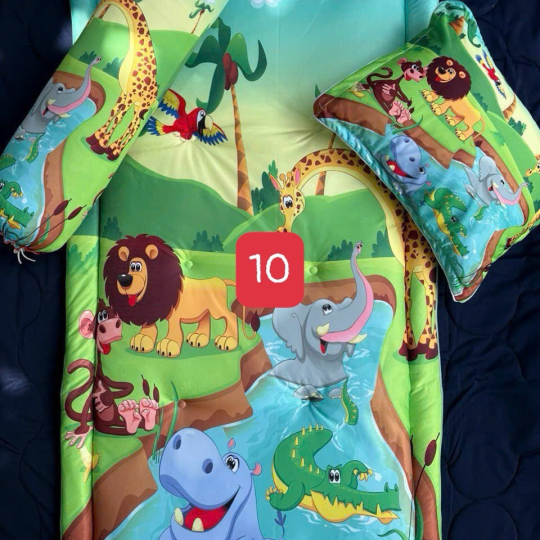 Bộ nệm trẻ em thun hàn quốc